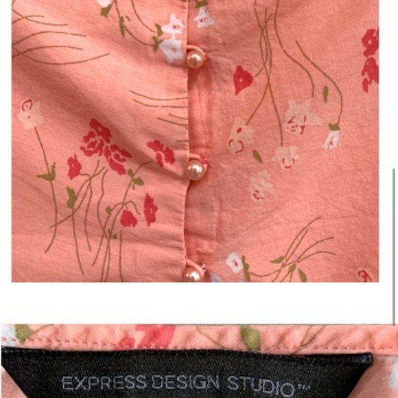 Express cami floral tank top - Picture 4 of 5